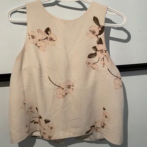 Dynamite Floral Tank Top